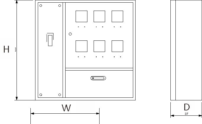 電表箱殼體