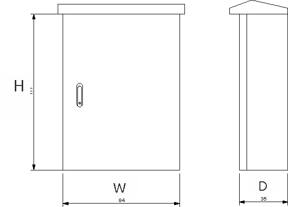 戶外(wài)箱殼體